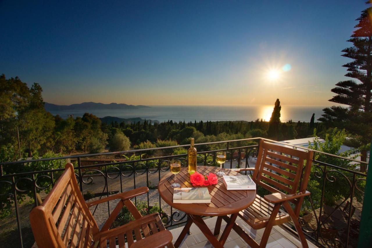 Panoramic Sunset Daire Kothréas Dış mekan fotoğraf