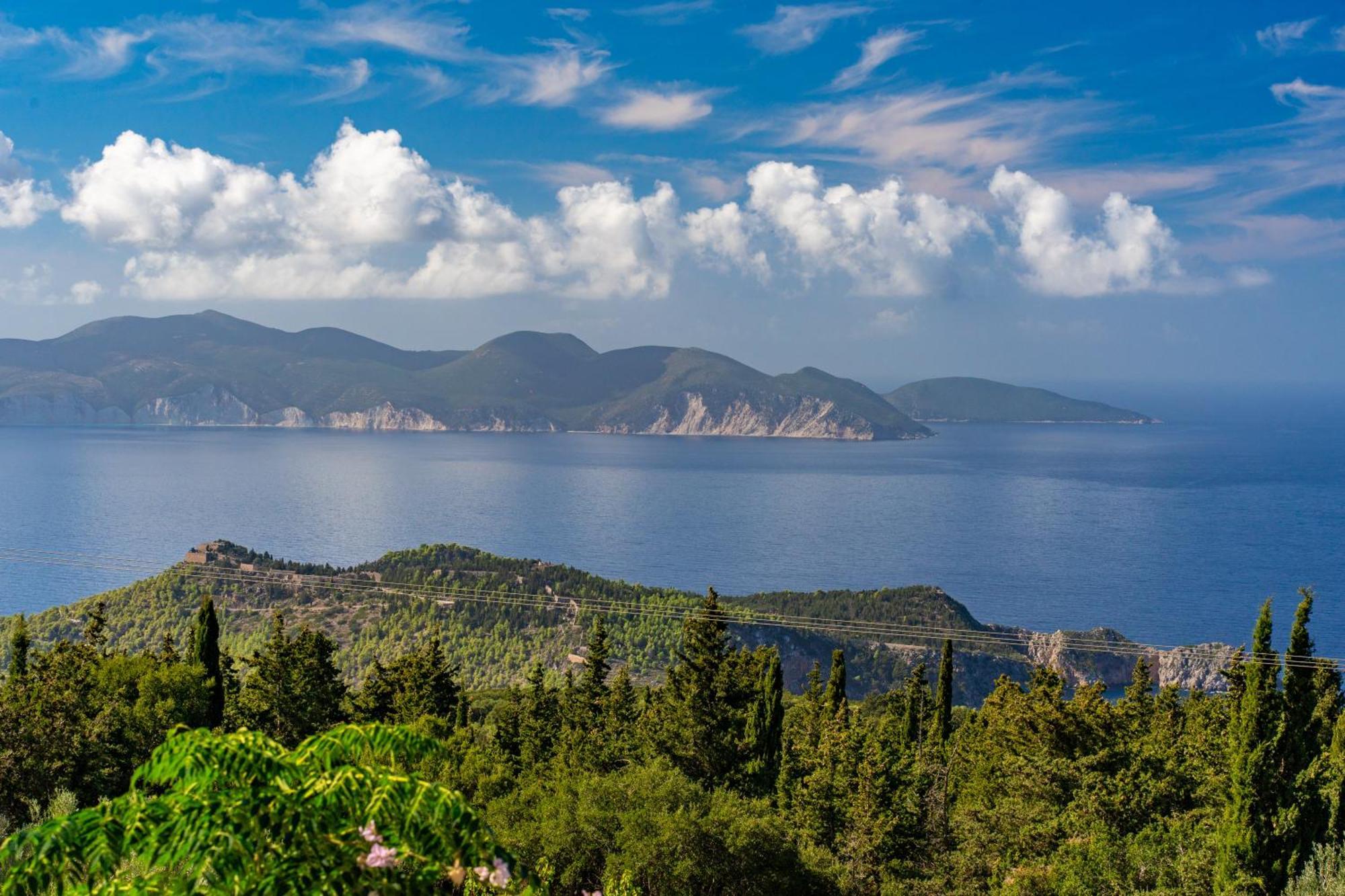 Panoramic Sunset Daire Kothréas Dış mekan fotoğraf