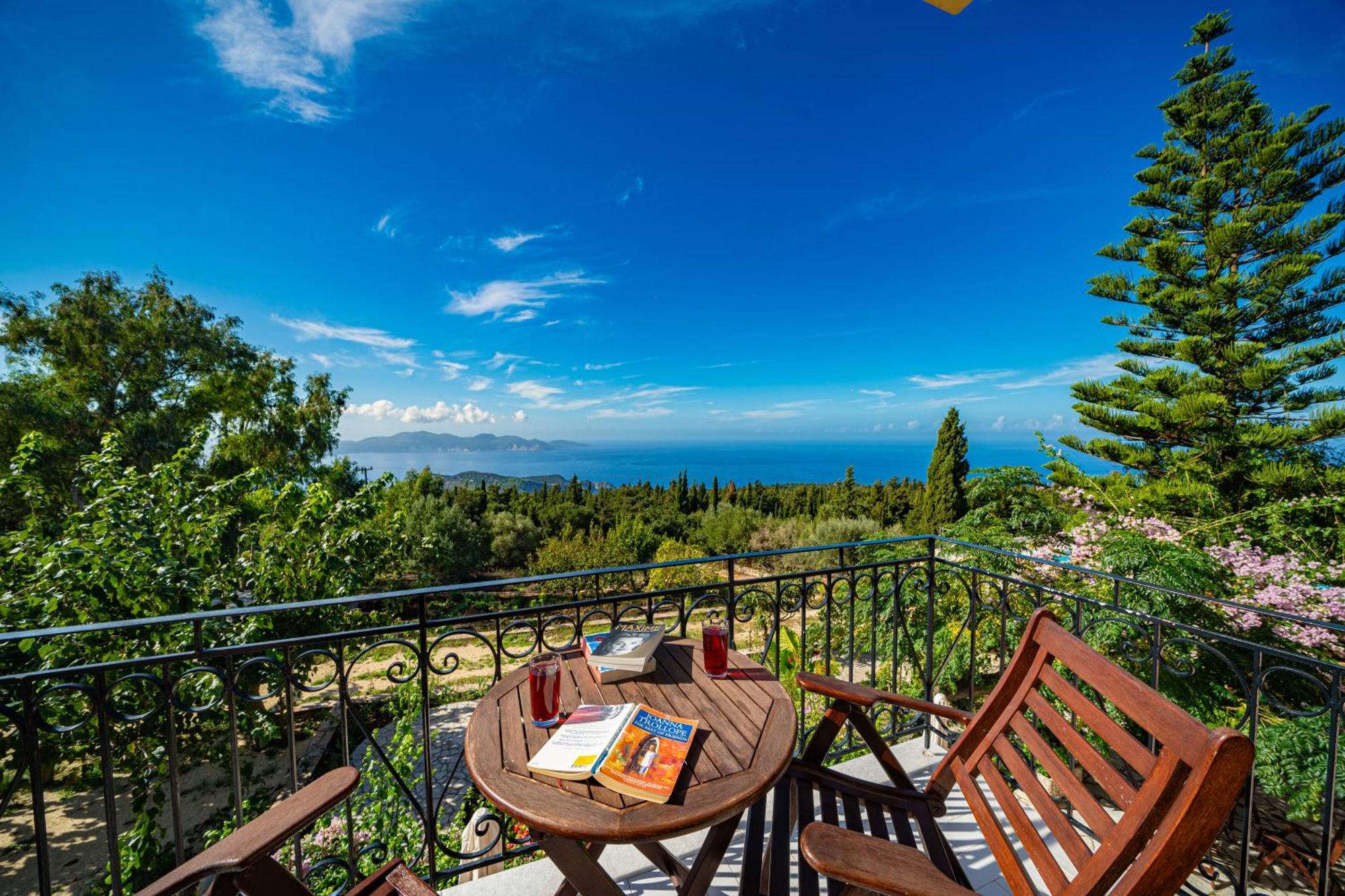 Panoramic Sunset Daire Kothréas Dış mekan fotoğraf