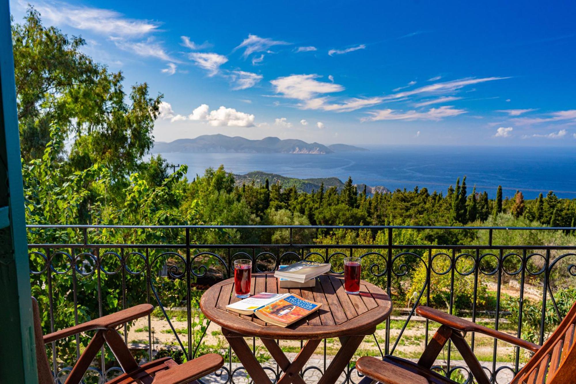 Panoramic Sunset Daire Kothréas Dış mekan fotoğraf