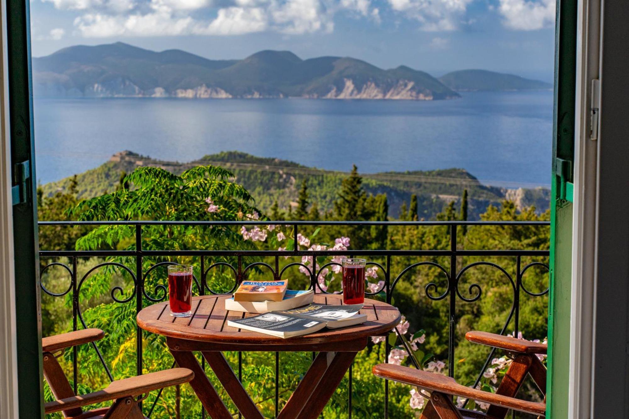 Panoramic Sunset Daire Kothréas Dış mekan fotoğraf