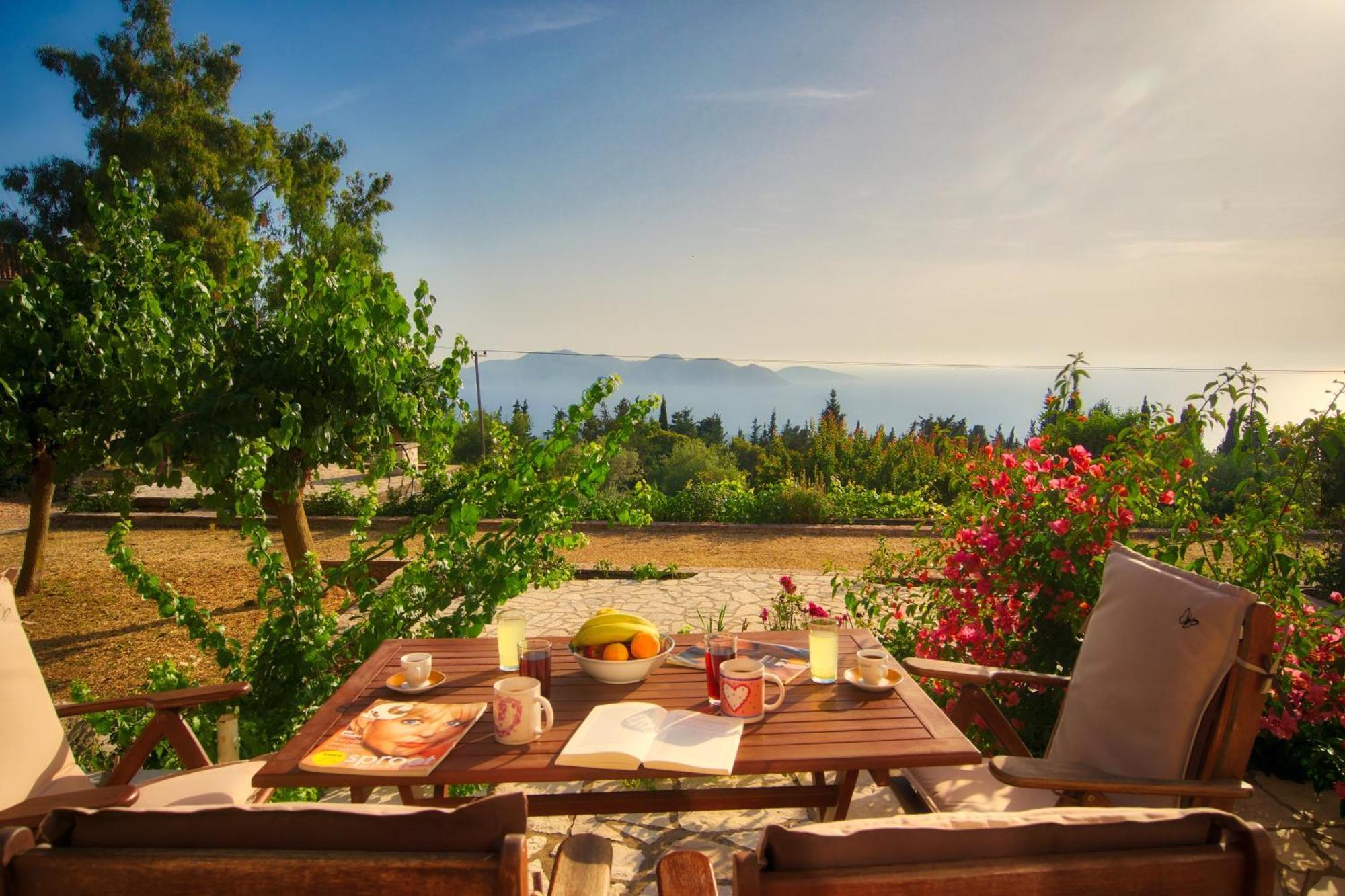 Panoramic Sunset Daire Kothréas Dış mekan fotoğraf